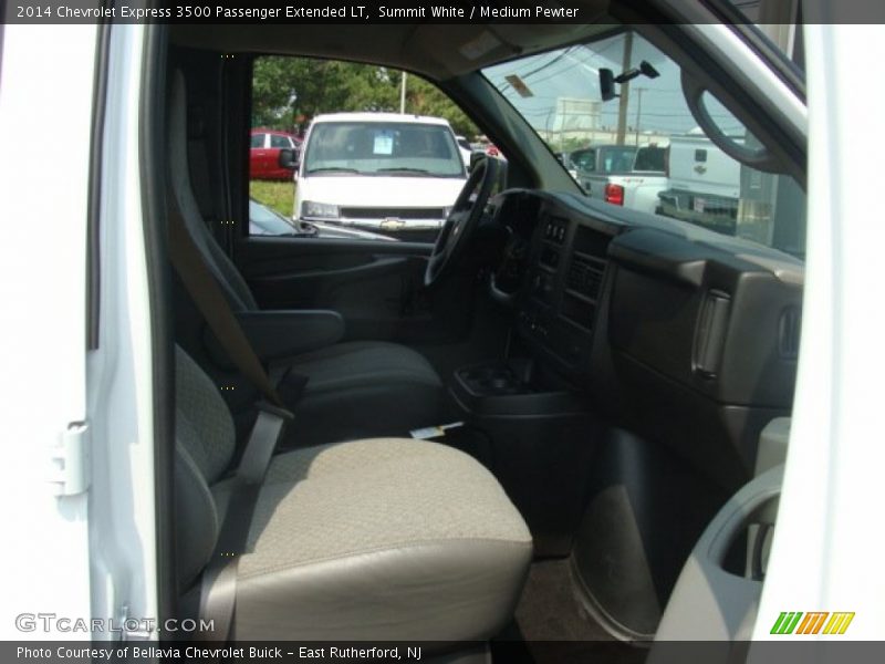 Summit White / Medium Pewter 2014 Chevrolet Express 3500 Passenger Extended LT