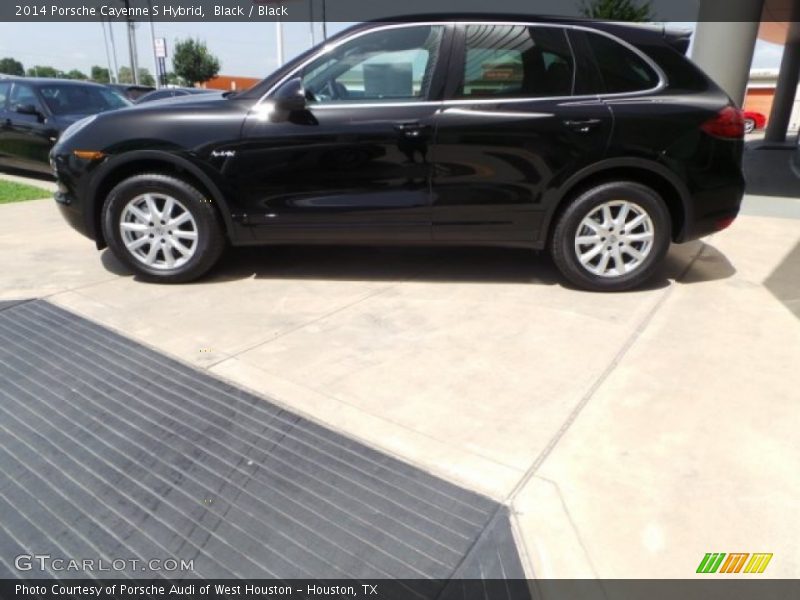 Black / Black 2014 Porsche Cayenne S Hybrid