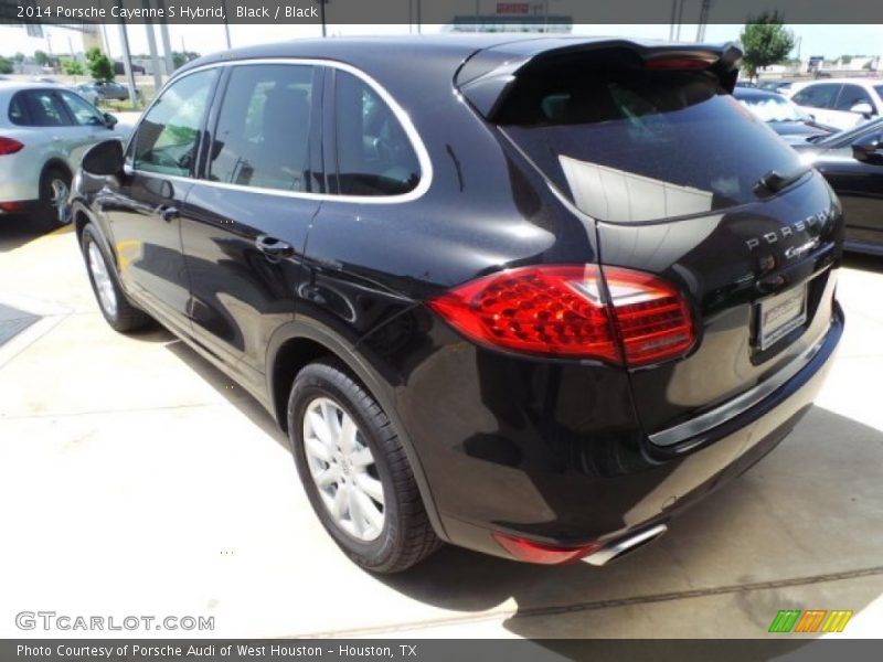 Black / Black 2014 Porsche Cayenne S Hybrid