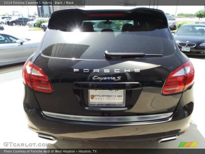 Black / Black 2014 Porsche Cayenne S Hybrid