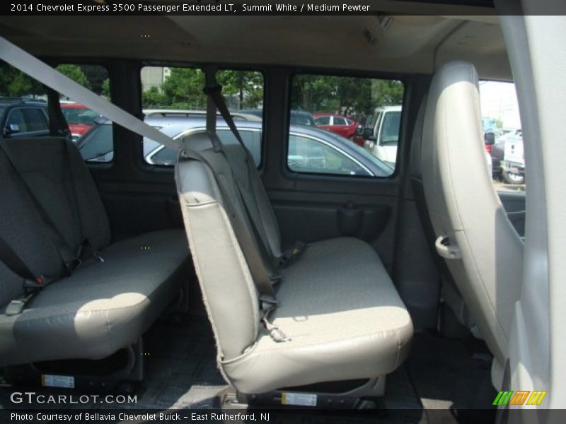 Summit White / Medium Pewter 2014 Chevrolet Express 3500 Passenger Extended LT