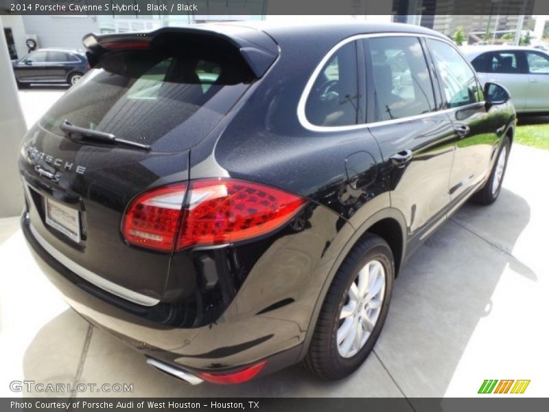 Black / Black 2014 Porsche Cayenne S Hybrid