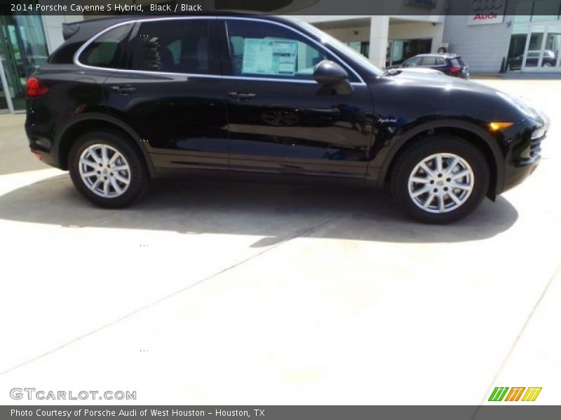 Black / Black 2014 Porsche Cayenne S Hybrid