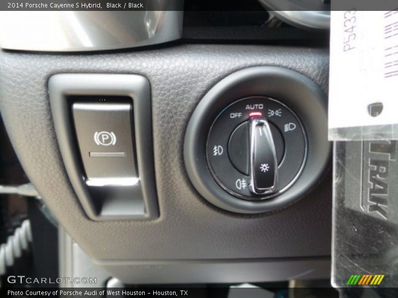 Black / Black 2014 Porsche Cayenne S Hybrid