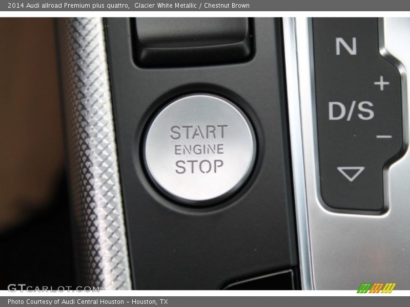 Glacier White Metallic / Chestnut Brown 2014 Audi allroad Premium plus quattro