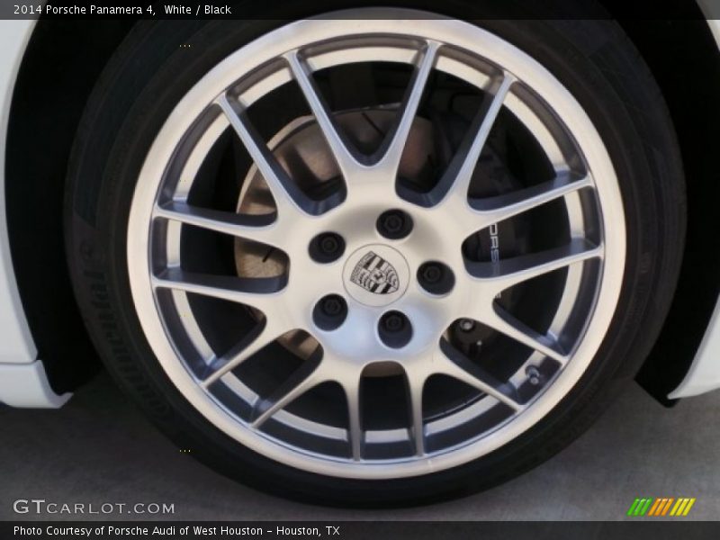 White / Black 2014 Porsche Panamera 4