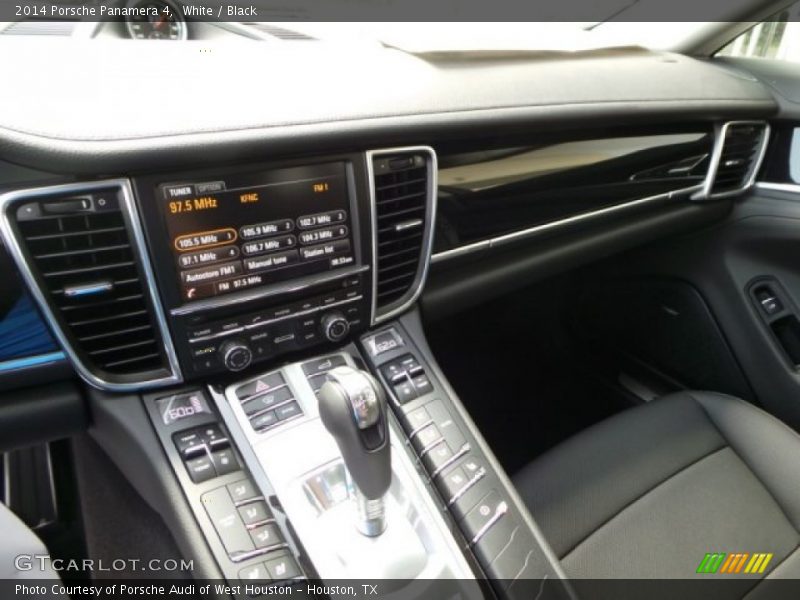 White / Black 2014 Porsche Panamera 4