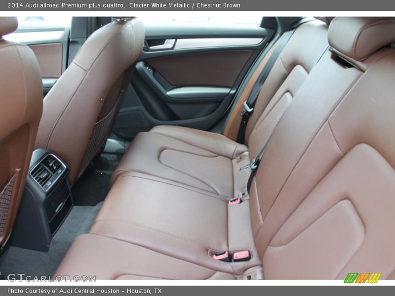 Glacier White Metallic / Chestnut Brown 2014 Audi allroad Premium plus quattro