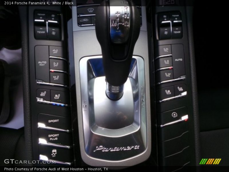 White / Black 2014 Porsche Panamera 4