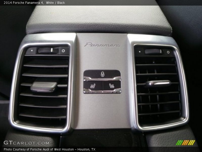 White / Black 2014 Porsche Panamera 4