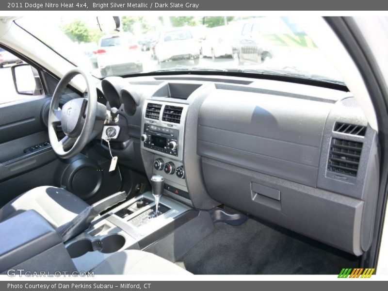 Bright Silver Metallic / Dark Slate Gray 2011 Dodge Nitro Heat 4x4