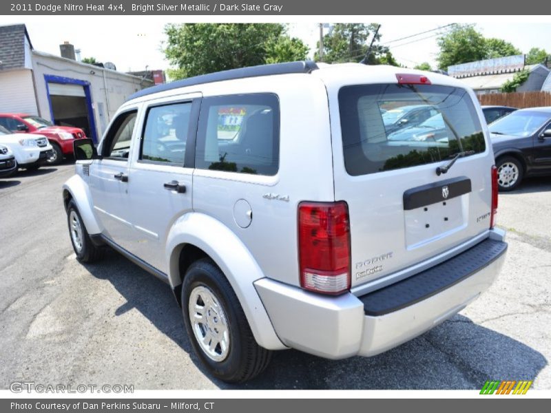 Bright Silver Metallic / Dark Slate Gray 2011 Dodge Nitro Heat 4x4