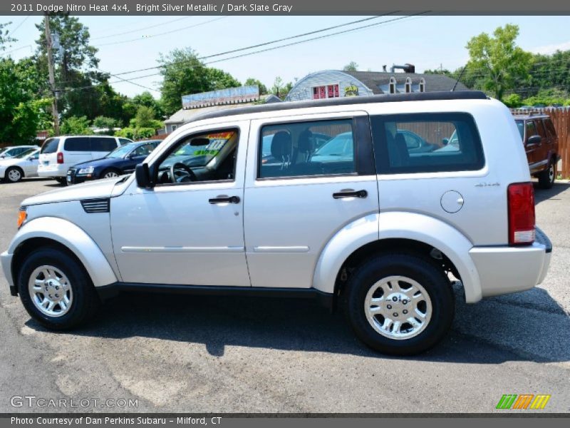 Bright Silver Metallic / Dark Slate Gray 2011 Dodge Nitro Heat 4x4
