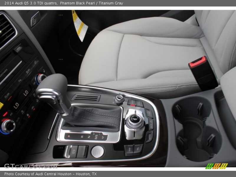 Phantom Black Pearl / Titanium Gray 2014 Audi Q5 3.0 TDI quattro