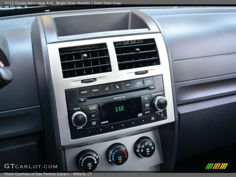Bright Silver Metallic / Dark Slate Gray 2011 Dodge Nitro Heat 4x4