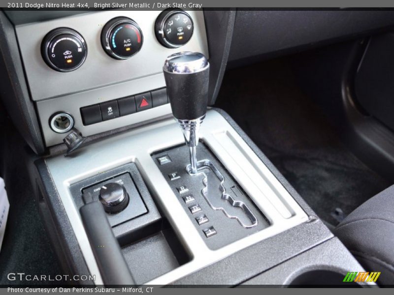 Bright Silver Metallic / Dark Slate Gray 2011 Dodge Nitro Heat 4x4