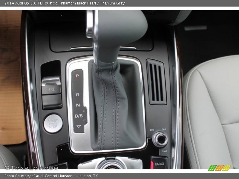 Phantom Black Pearl / Titanium Gray 2014 Audi Q5 3.0 TDI quattro