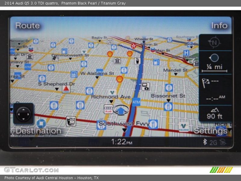 Phantom Black Pearl / Titanium Gray 2014 Audi Q5 3.0 TDI quattro