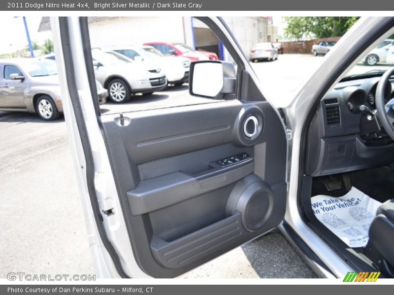 Bright Silver Metallic / Dark Slate Gray 2011 Dodge Nitro Heat 4x4