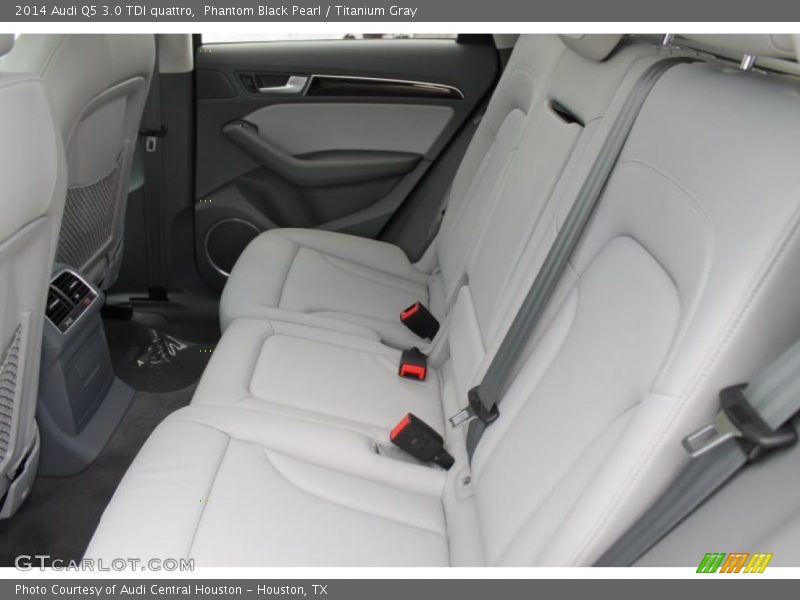 Phantom Black Pearl / Titanium Gray 2014 Audi Q5 3.0 TDI quattro