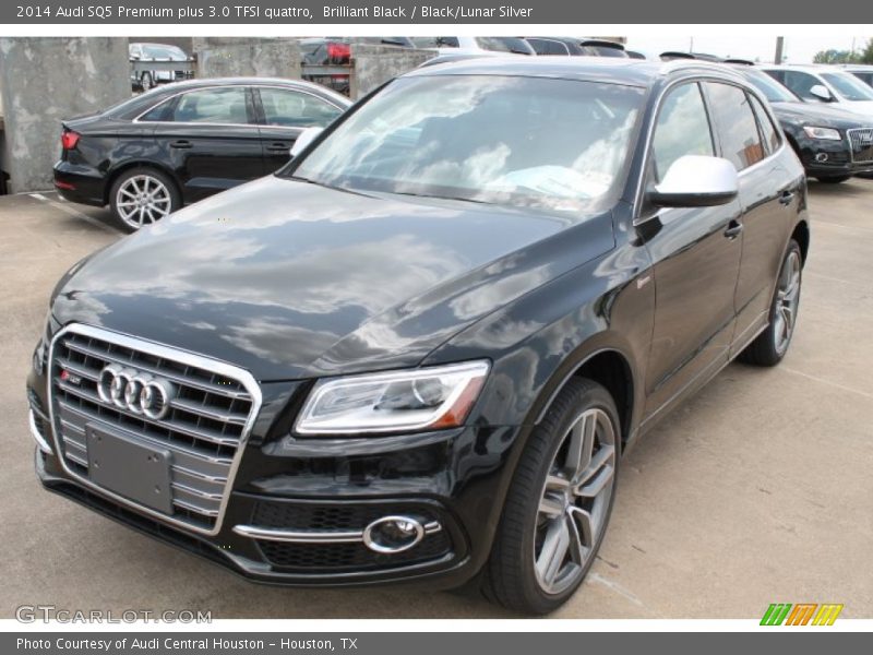 Brilliant Black / Black/Lunar Silver 2014 Audi SQ5 Premium plus 3.0 TFSI quattro