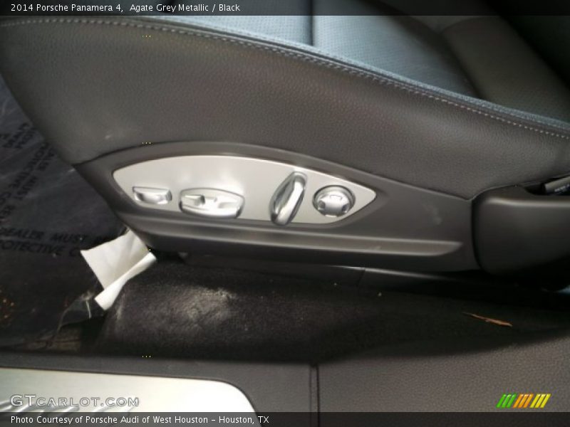 Agate Grey Metallic / Black 2014 Porsche Panamera 4