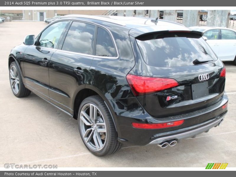 Brilliant Black / Black/Lunar Silver 2014 Audi SQ5 Premium plus 3.0 TFSI quattro