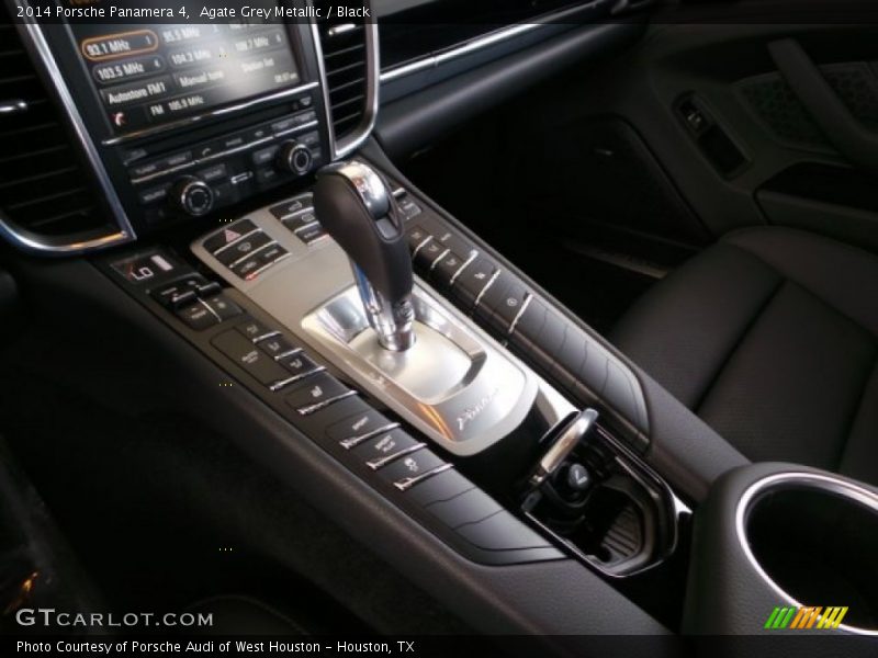 Agate Grey Metallic / Black 2014 Porsche Panamera 4