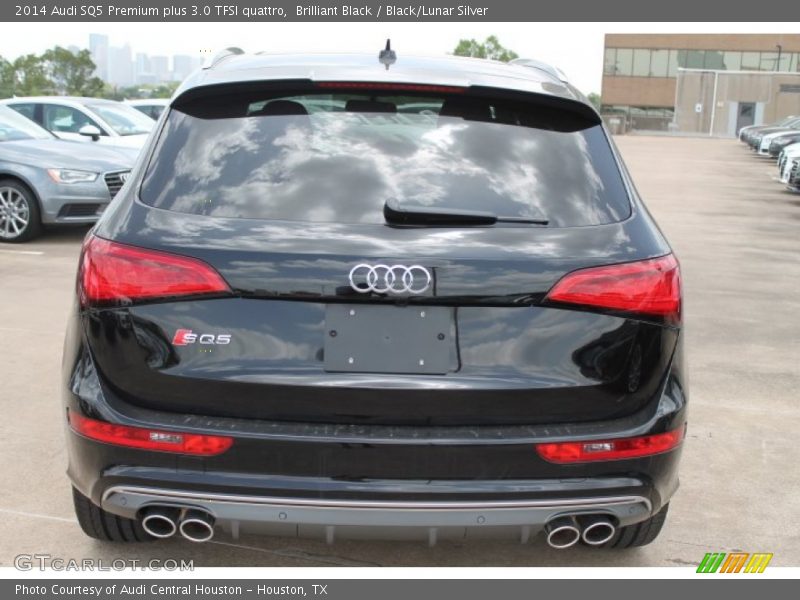 Brilliant Black / Black/Lunar Silver 2014 Audi SQ5 Premium plus 3.0 TFSI quattro