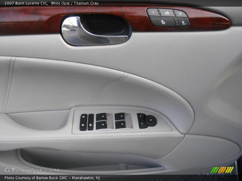 White Opal / Titanium Gray 2007 Buick Lucerne CXL