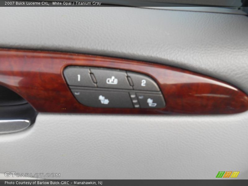 White Opal / Titanium Gray 2007 Buick Lucerne CXL