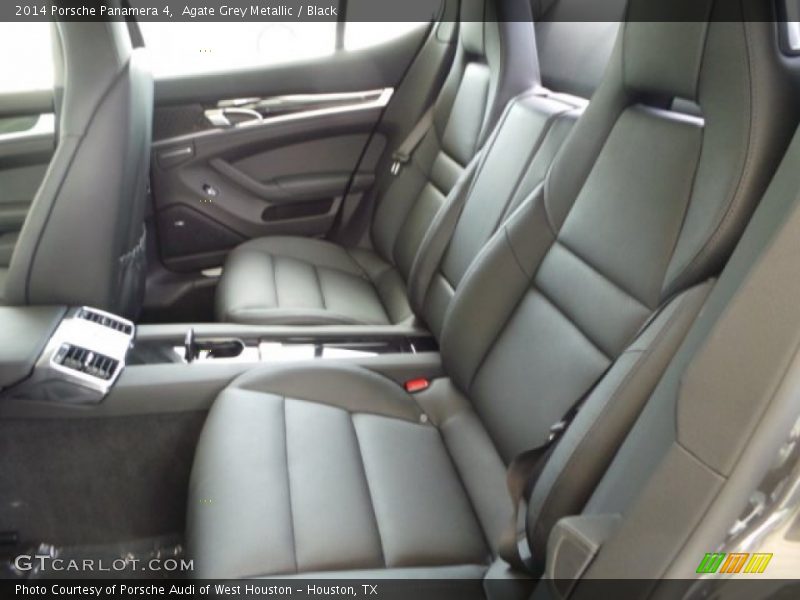 Agate Grey Metallic / Black 2014 Porsche Panamera 4