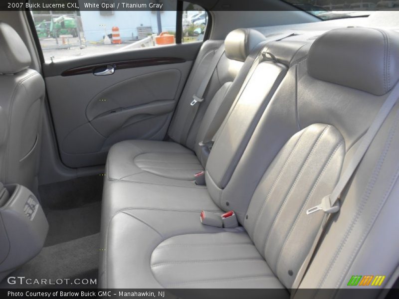 White Opal / Titanium Gray 2007 Buick Lucerne CXL