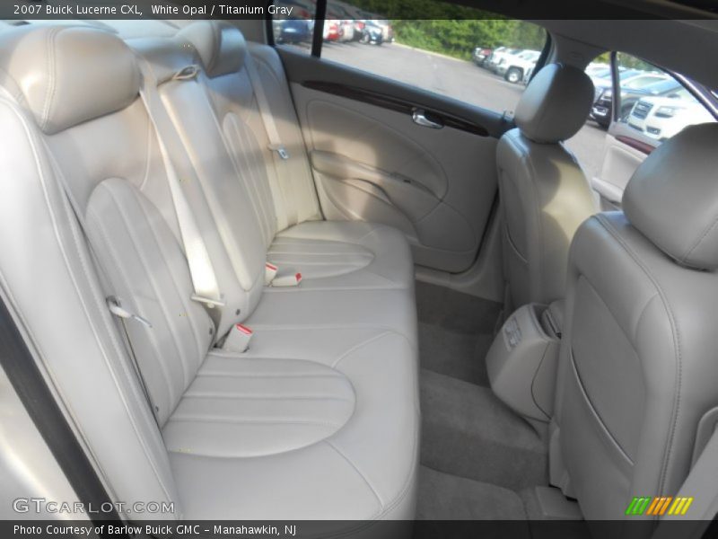 White Opal / Titanium Gray 2007 Buick Lucerne CXL