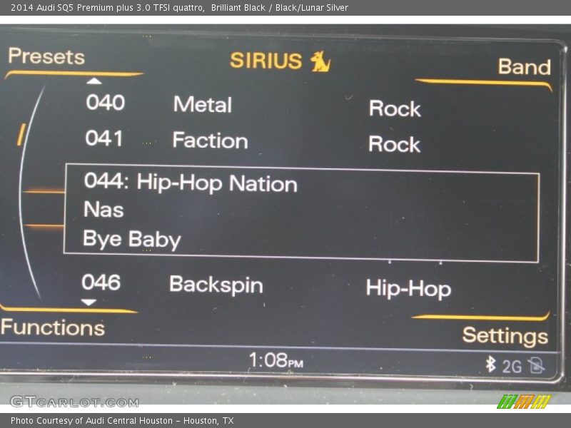 Brilliant Black / Black/Lunar Silver 2014 Audi SQ5 Premium plus 3.0 TFSI quattro