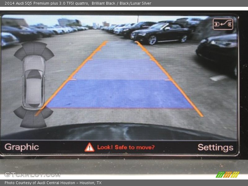 Brilliant Black / Black/Lunar Silver 2014 Audi SQ5 Premium plus 3.0 TFSI quattro