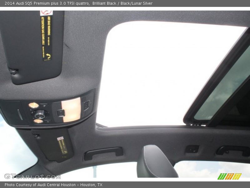 Brilliant Black / Black/Lunar Silver 2014 Audi SQ5 Premium plus 3.0 TFSI quattro