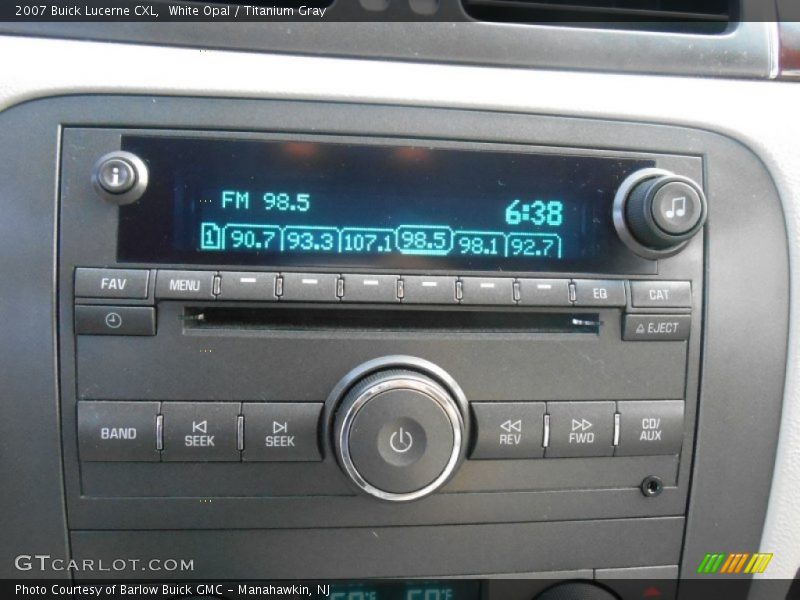 White Opal / Titanium Gray 2007 Buick Lucerne CXL