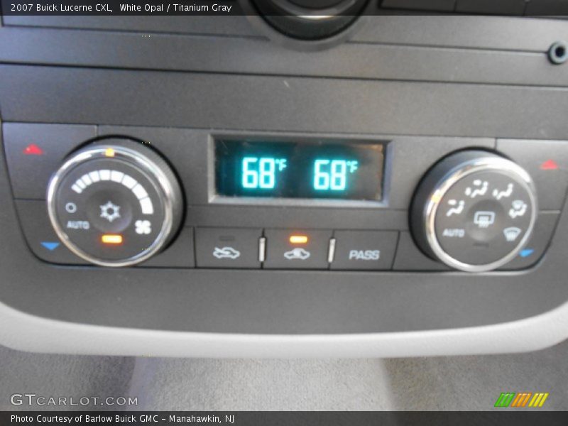 White Opal / Titanium Gray 2007 Buick Lucerne CXL