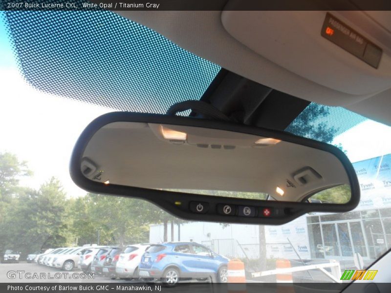 White Opal / Titanium Gray 2007 Buick Lucerne CXL