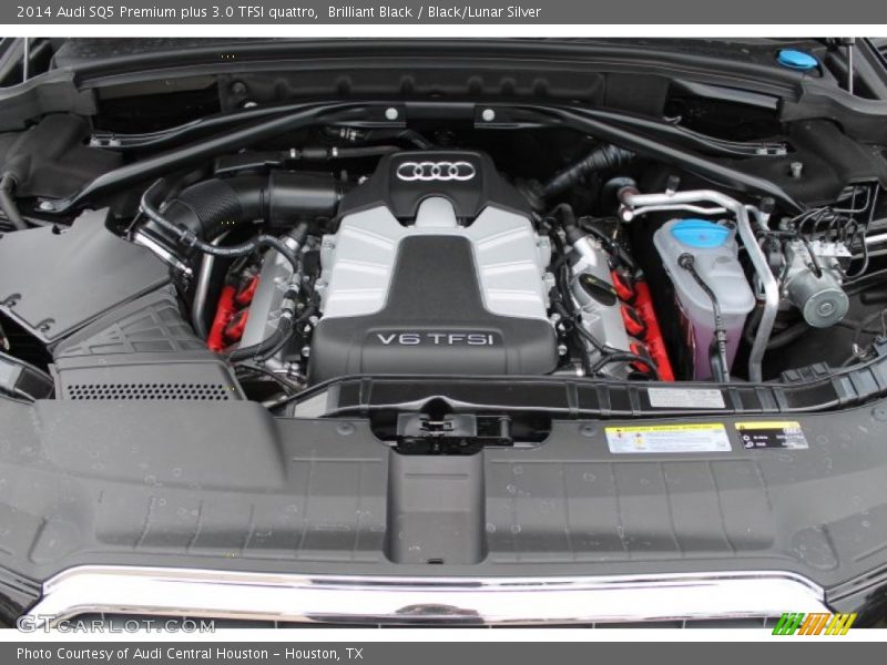 Brilliant Black / Black/Lunar Silver 2014 Audi SQ5 Premium plus 3.0 TFSI quattro