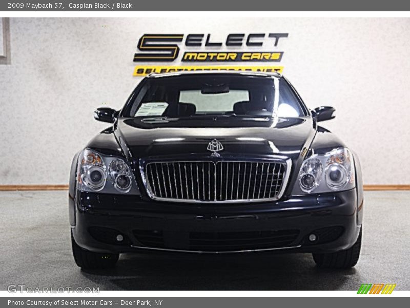 Caspian Black / Black 2009 Maybach 57
