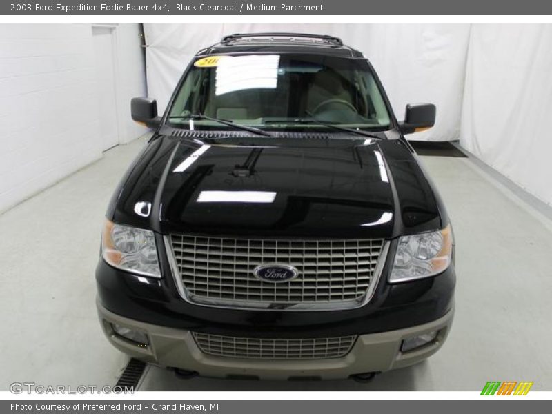 Black Clearcoat / Medium Parchment 2003 Ford Expedition Eddie Bauer 4x4