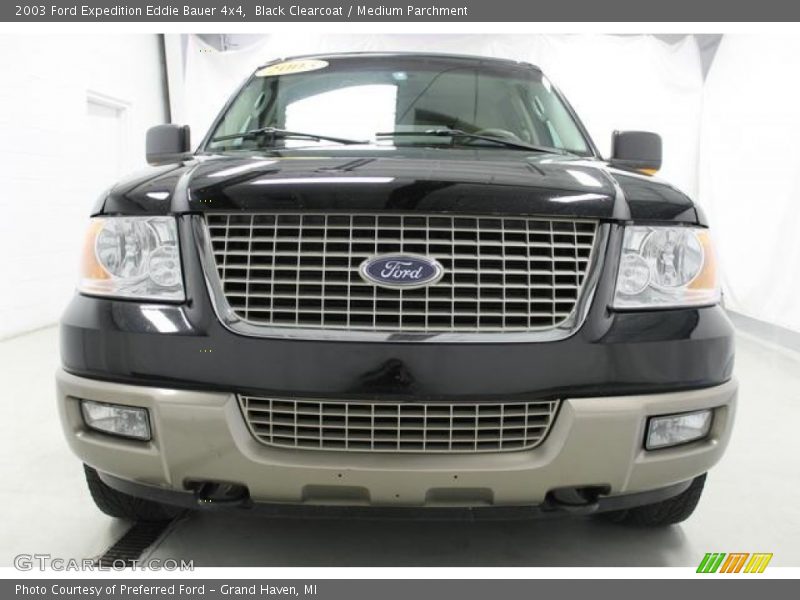 Black Clearcoat / Medium Parchment 2003 Ford Expedition Eddie Bauer 4x4