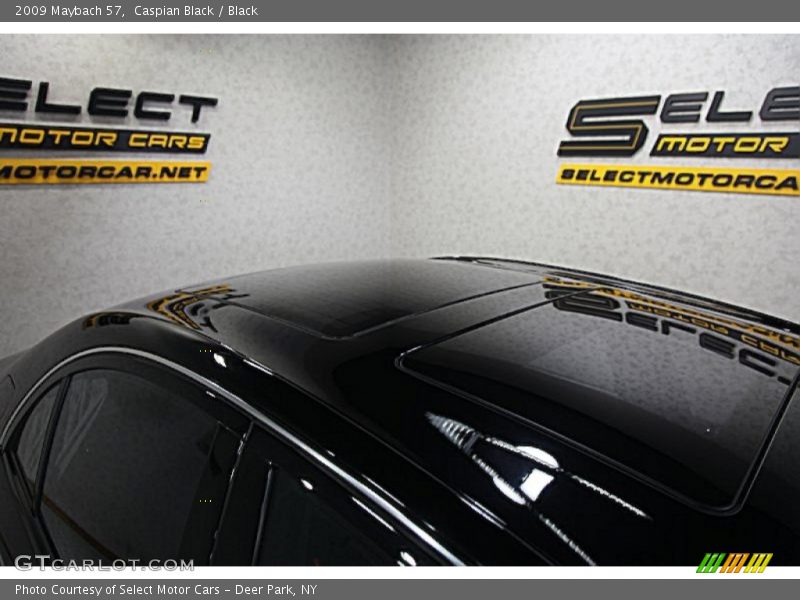 Caspian Black / Black 2009 Maybach 57