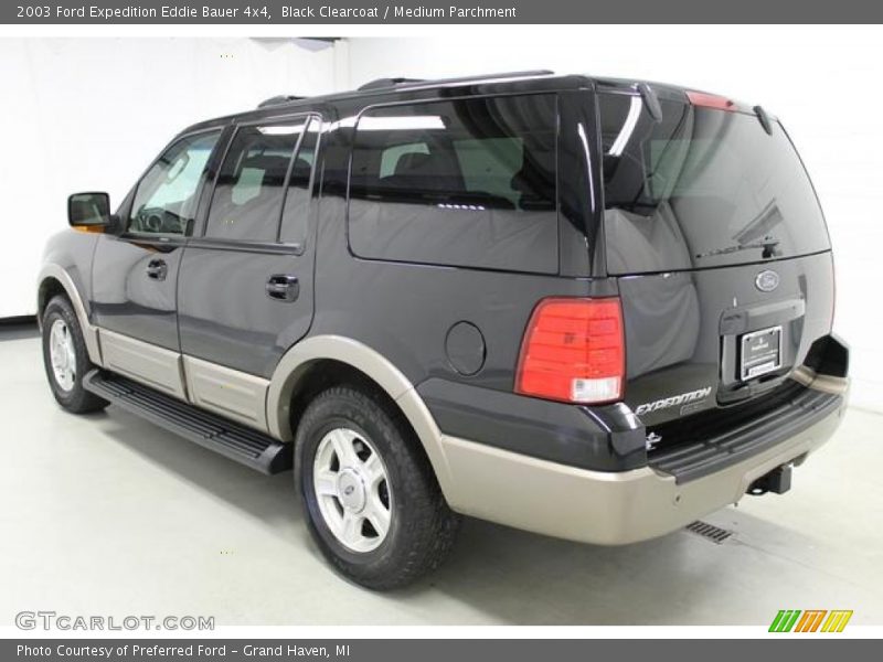 Black Clearcoat / Medium Parchment 2003 Ford Expedition Eddie Bauer 4x4