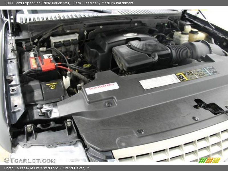 Black Clearcoat / Medium Parchment 2003 Ford Expedition Eddie Bauer 4x4