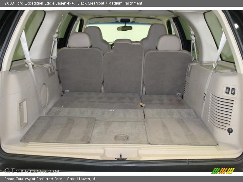 Black Clearcoat / Medium Parchment 2003 Ford Expedition Eddie Bauer 4x4