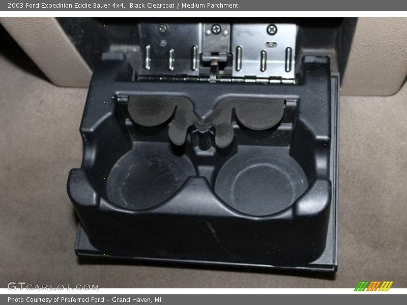 Black Clearcoat / Medium Parchment 2003 Ford Expedition Eddie Bauer 4x4