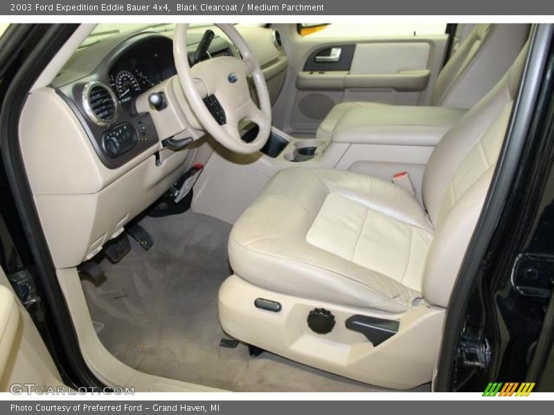 Black Clearcoat / Medium Parchment 2003 Ford Expedition Eddie Bauer 4x4
